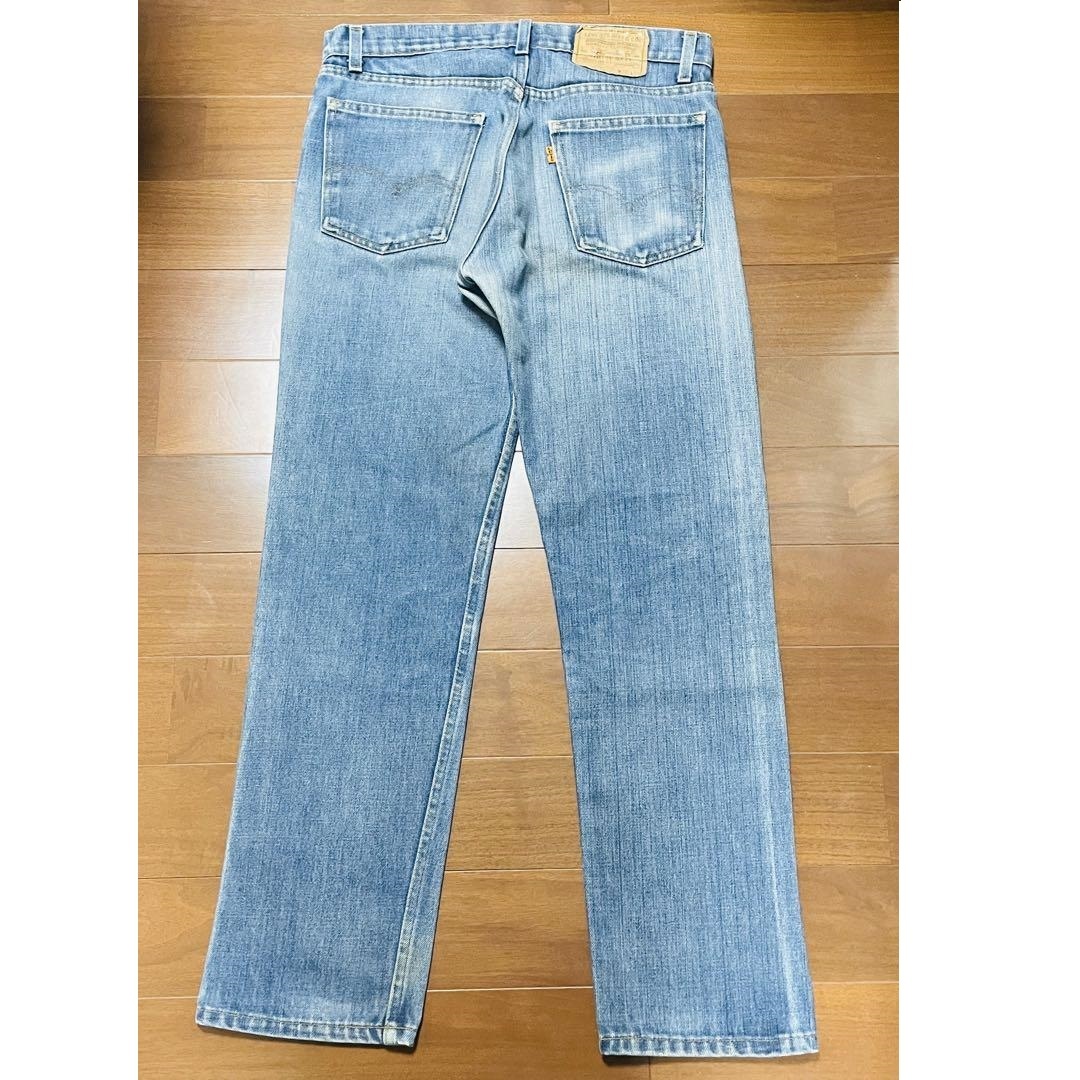 80's リーバイス Levi's 505 デニムジーンズ 縦落ち USA製 ゴールデンサイズ オレンジタグ 80年代 MADE IN USA_画像2