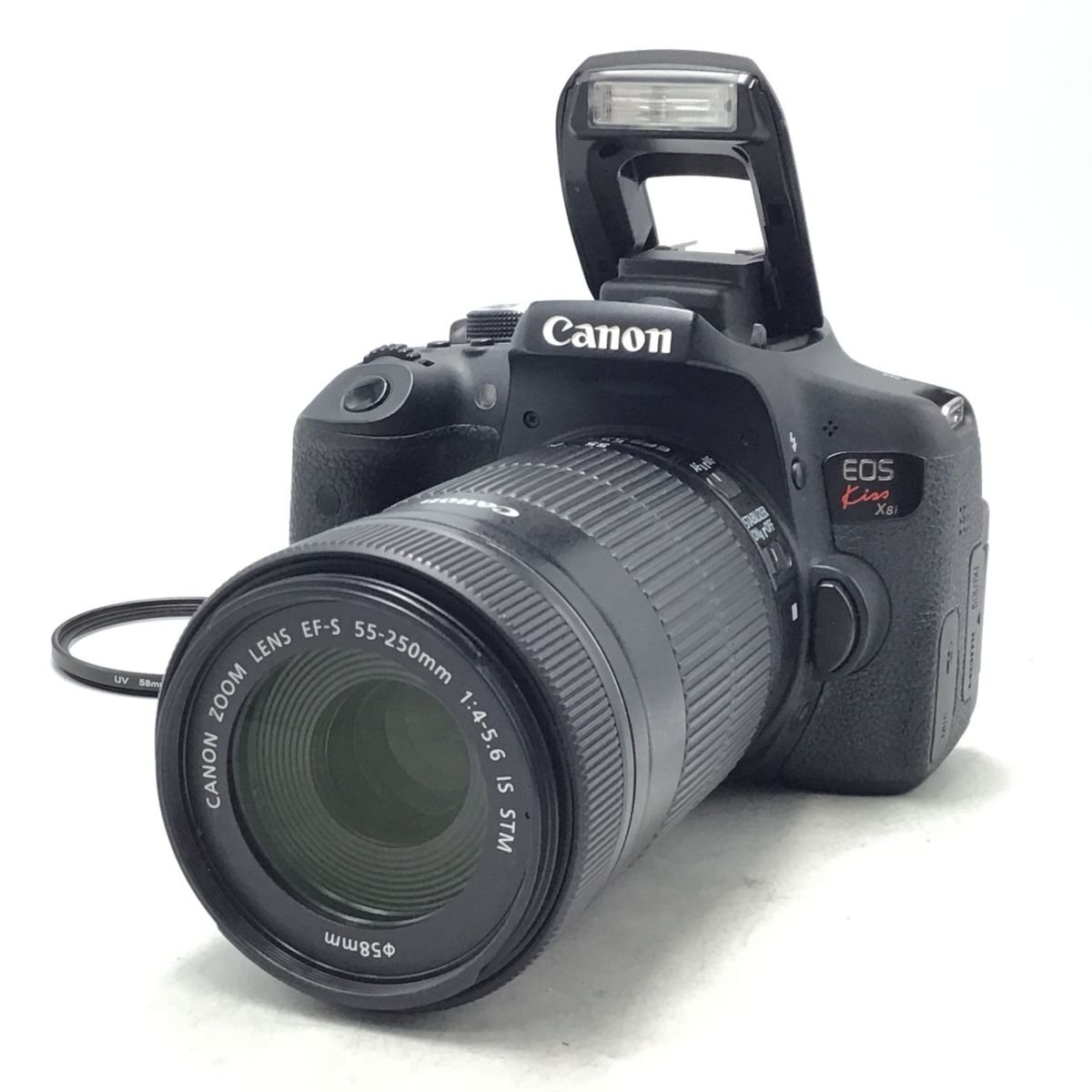 カメラ Canon EOS Kiss X8i / EF-S 55-250mm デジタル一眼レフ セット品 現状品 [1638HJ]の画像1
