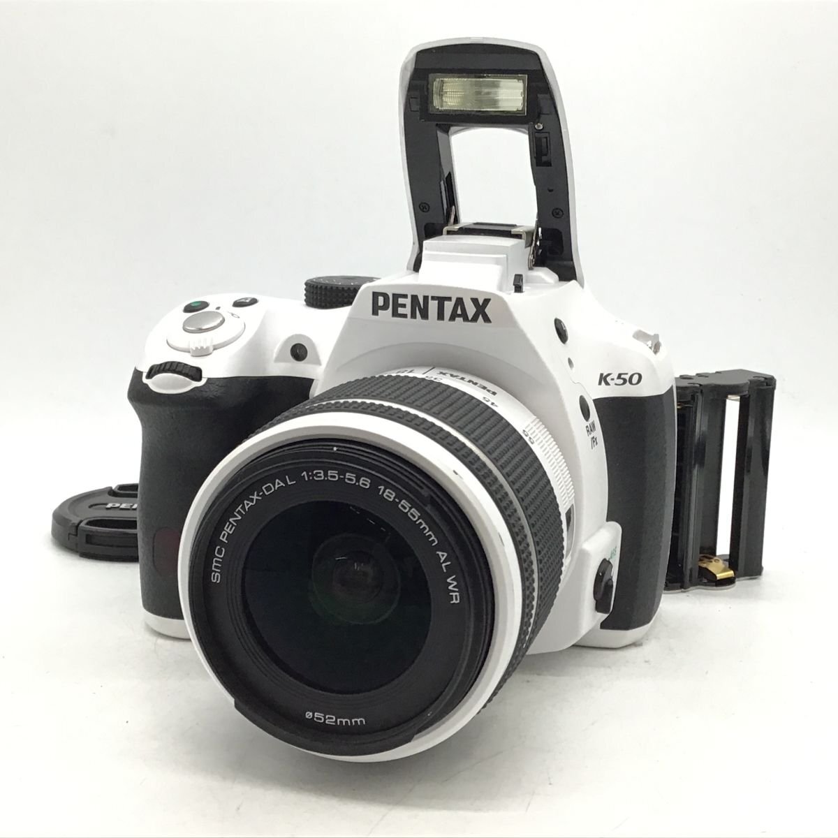 カメラ PENTAX K-50 / SMC PENTAX-DAL 18-55mm デジタル一眼レフ セット品 現状品 [1637HJ]_画像1