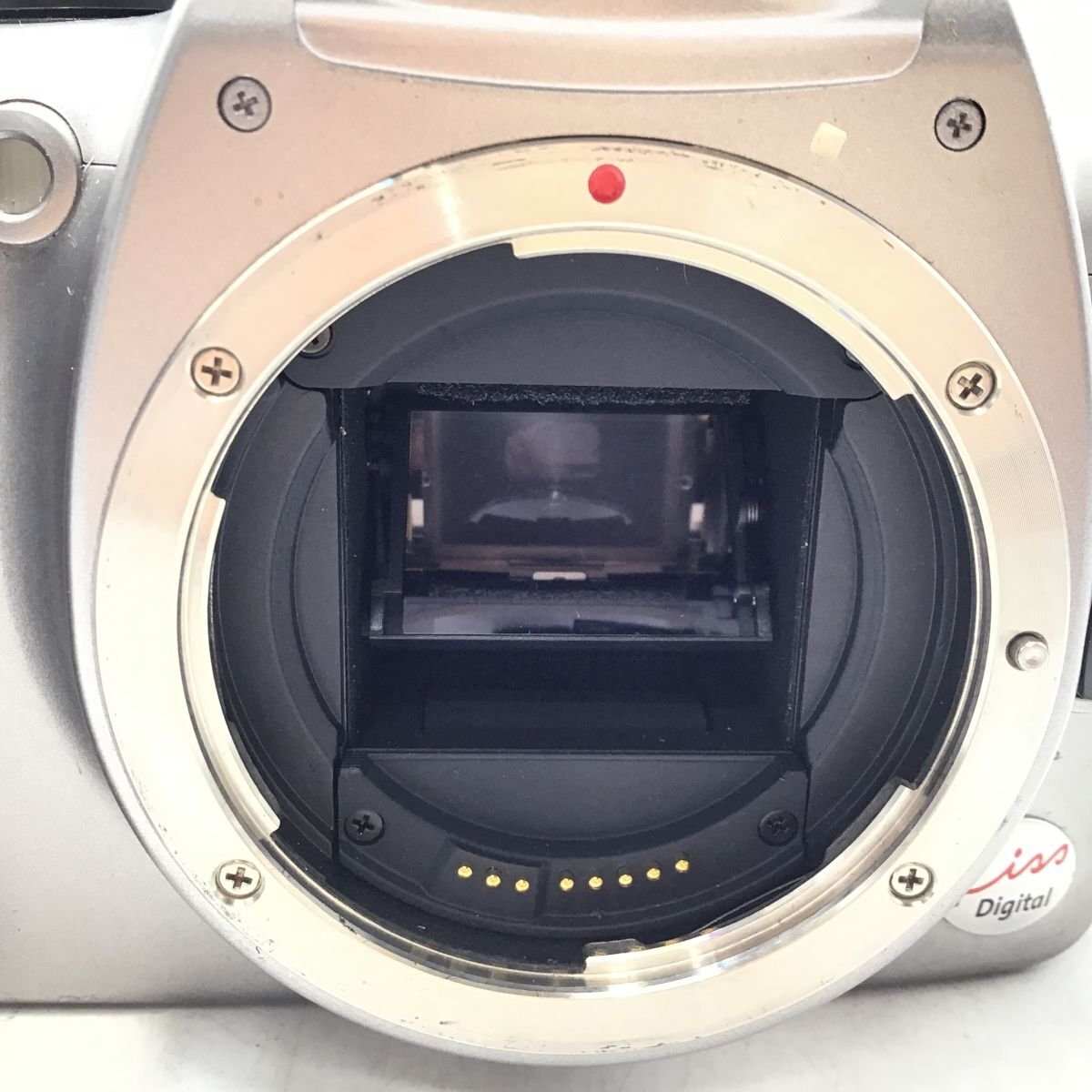 カメラ Canon EOS Kiss Digital シルバー 一眼レフ ボディ 現状品 [8174KC]の画像2