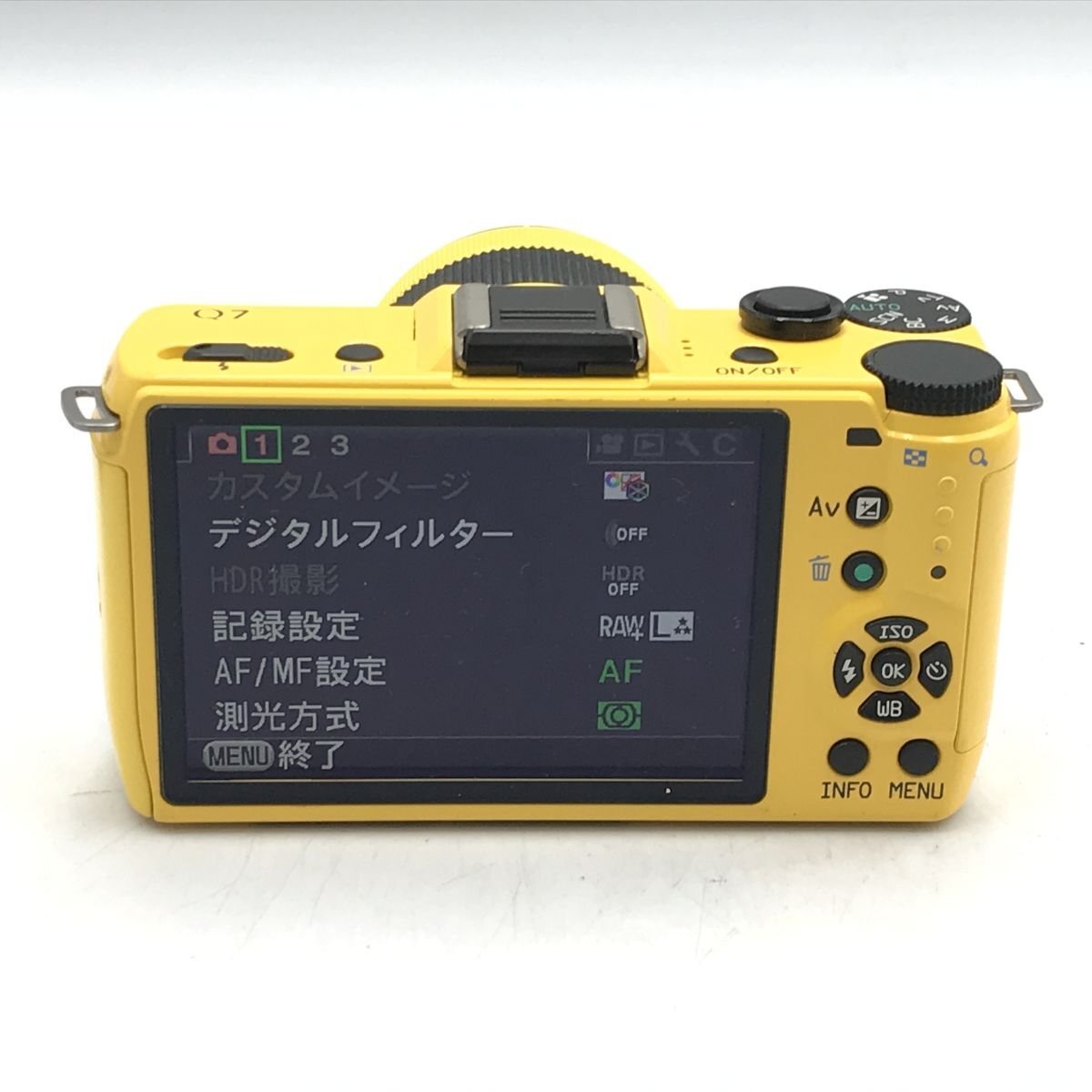 カメラ PENTAX Q7 / 02 STANDARD ZOOM 5-15mm F2.8-4.5 ミラーレス一眼レフ セット品 現状品 [1649HJ]_画像7