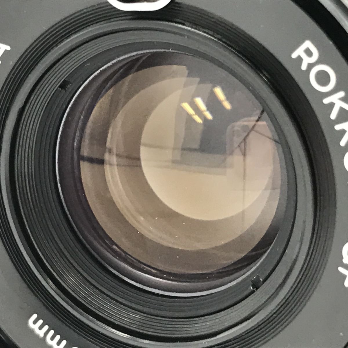 カメラ Minolta HI-MATIC E ROKKOR-QF 40mm f/1.7 レンジファインダー 本体 現状品 [7666KC]_画像2