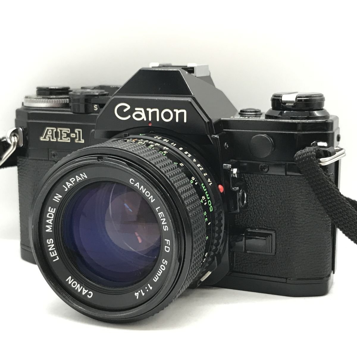 カメラ Canon AE-1 PROGRAM FD 50mm f/1.4 一眼レフ セット品 現状品 [7669KC]