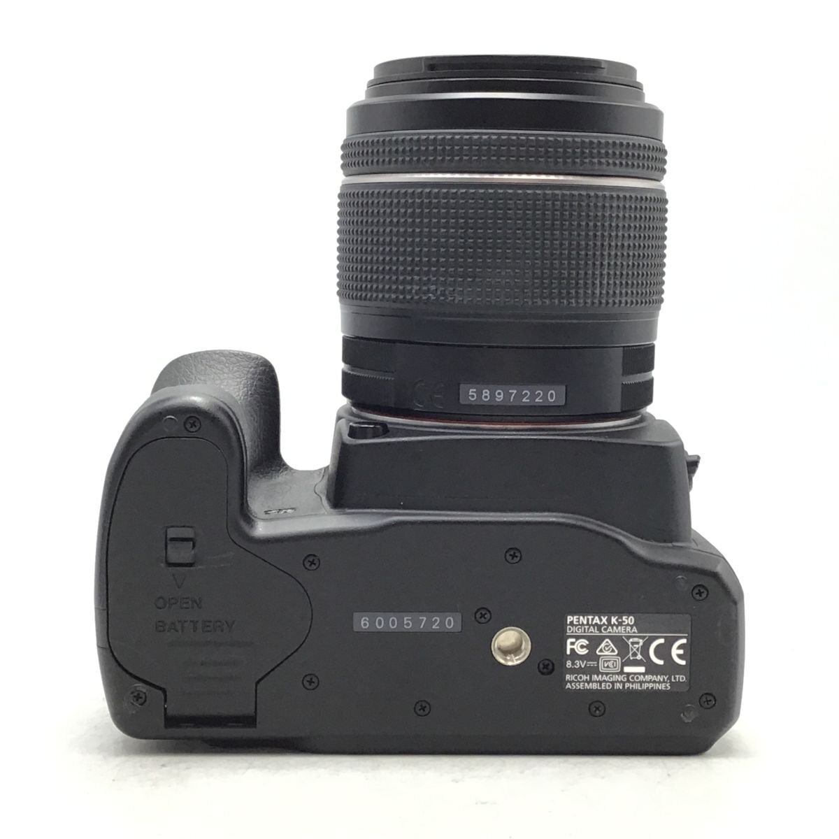 カメラ Pentax K-50 / SMC PENTAX-DAL 18-55mm f3.5-5.6 AL-WR 一眼レフ セット品 ジャンク品 [1665HJ]