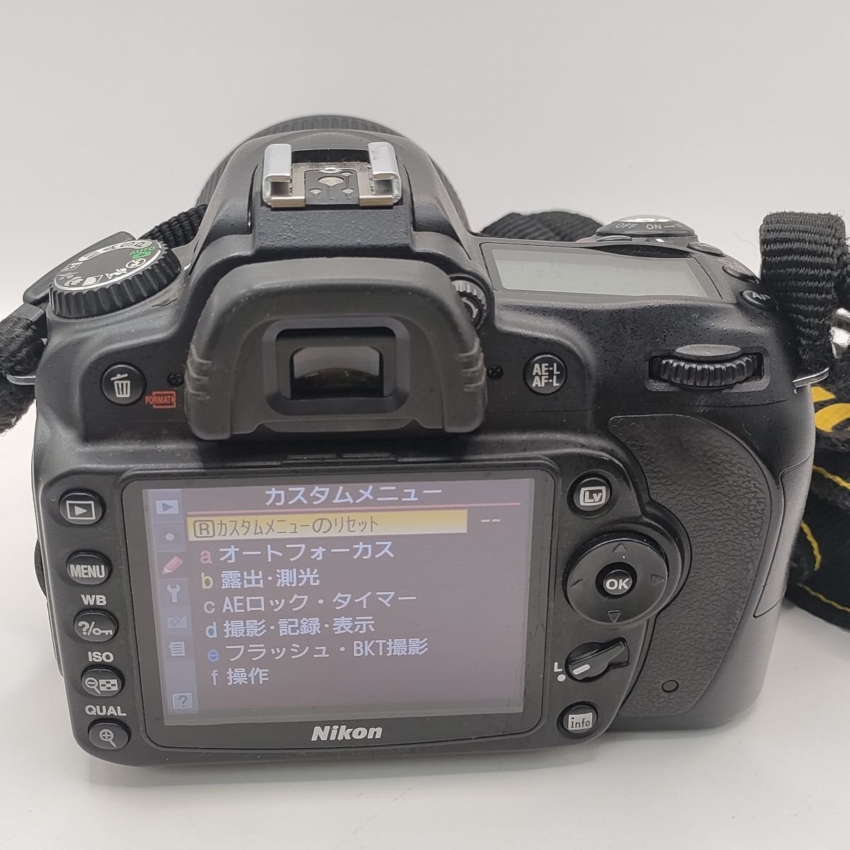 カメラ Nikon D90 / DX AF-S Micro NIKKOR 85mm f/3.5 G ED SWM VR IF デジタル一眼レフ セット品 現状品 [1661HJ]の画像7