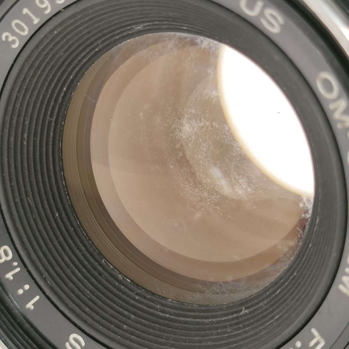 カメラ Olympus OM-SYSTEM F.Zuiko Auto-S 50mm f1.8 一眼レフ レンズ 現状品 [7705KC]_画像2
