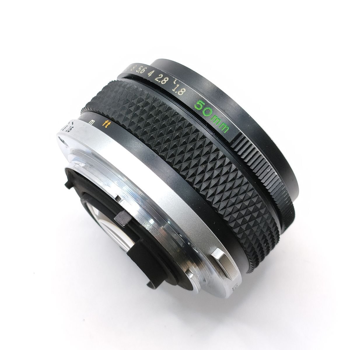 カメラ Olympus OM-SYSTEM F.Zuiko Auto-S 50mm f1.8 一眼レフ レンズ 現状品 [7705KC]_画像6