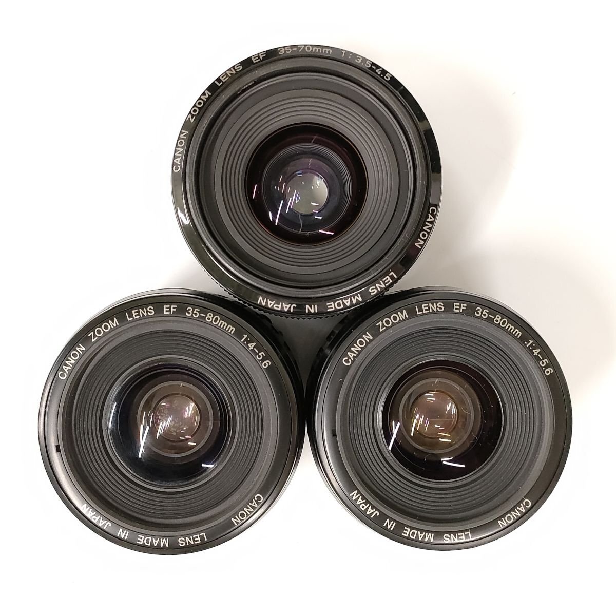 CANON EF 28-80, 35-105, 80-200, 100-200, 75-300, 100-300 other lens 18 point set summarize * junk [8760TMC]
