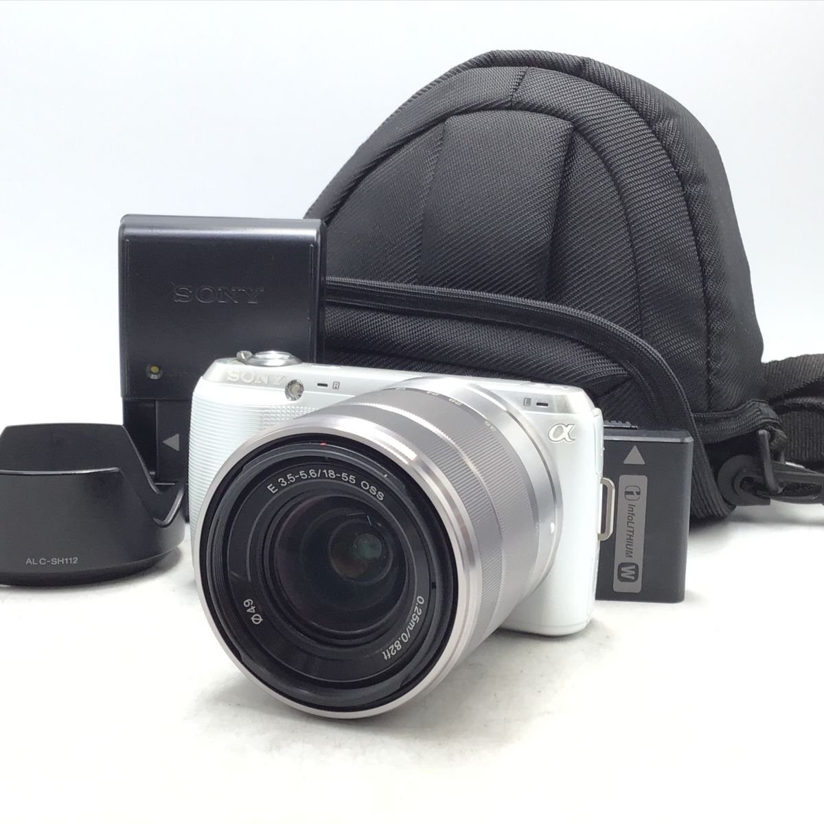カメラ Sony NEX-C3 / E 3.5-5.6 / 18-55mm OSS ミラーレス一眼レフ セット品 現状品 [1682HJ]_画像1