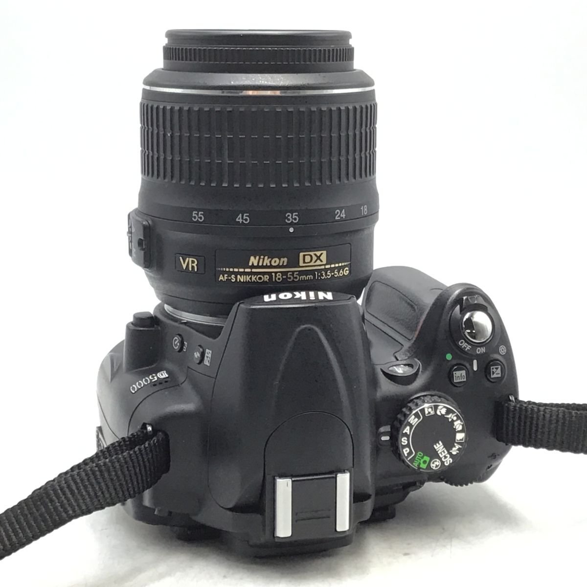 カメラ Nikon D5000 / AF-S DX Nikkor 18-55mm f3.5-5.6 G VR 一眼レフ セット品 現状品 [1686HJ]の画像6