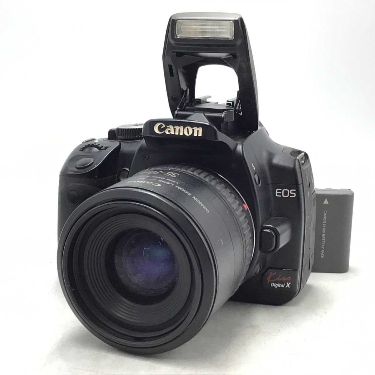 カメラ Canon EOS Kiss Digital X / EF 35-70mm f3.5-4.5 A 一眼レフ セット品 ジャンク品 [1696HJ]_画像1