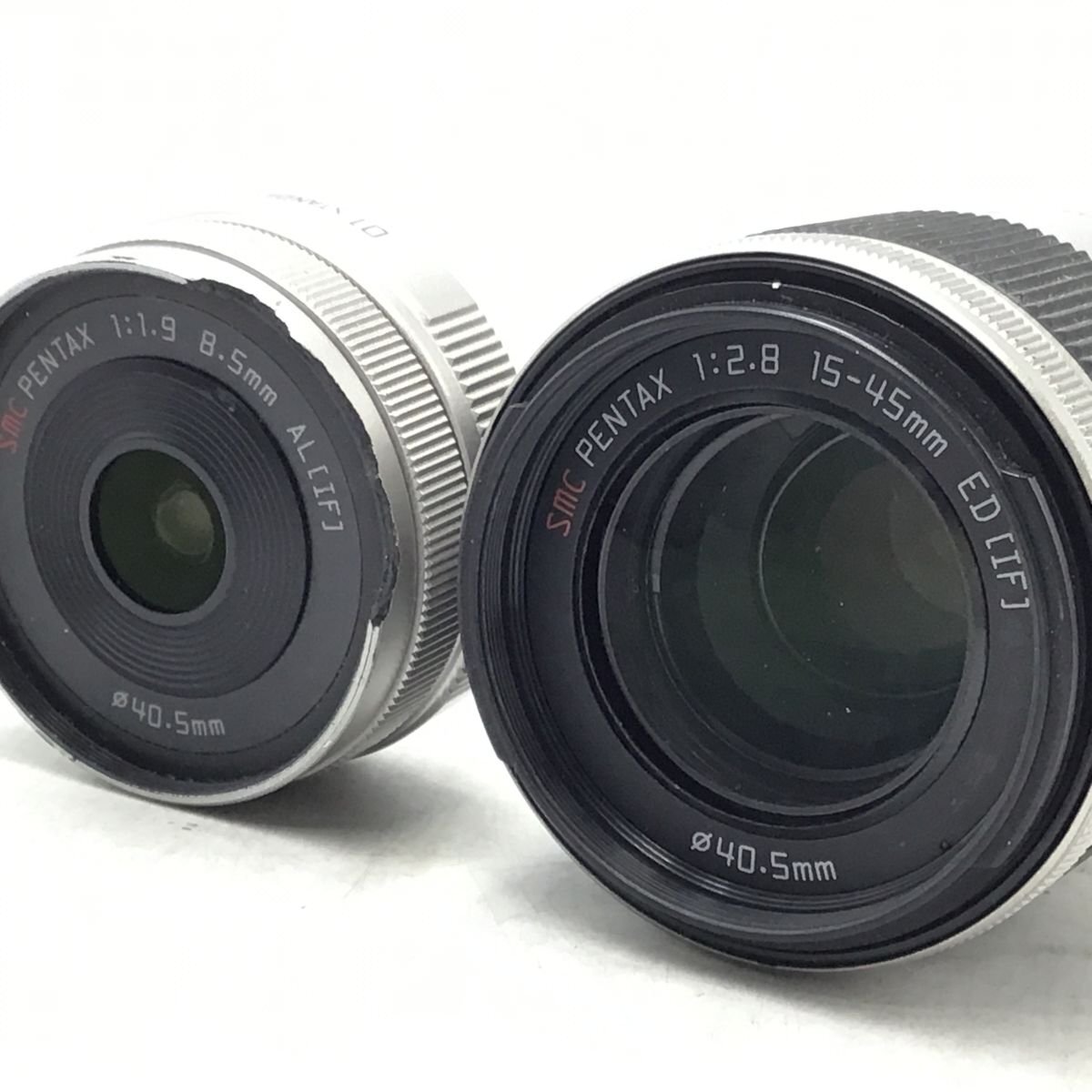 カメラ Pentax Q10 / SMC 8.5mm f1.9 / 15-45mm f2.8 ミラーレス一眼レフ セット品 現状品 [1697HJ]_画像2