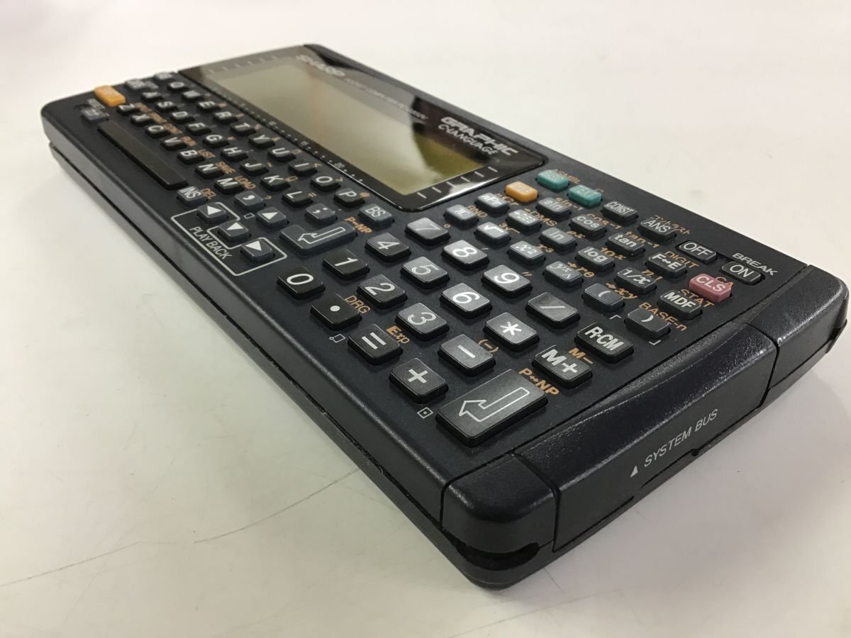 SHARP PC-G850V POCKET Computer 学校技術教育用ポケットコンピュータ◆ジャンク品 [3868W]_画像3