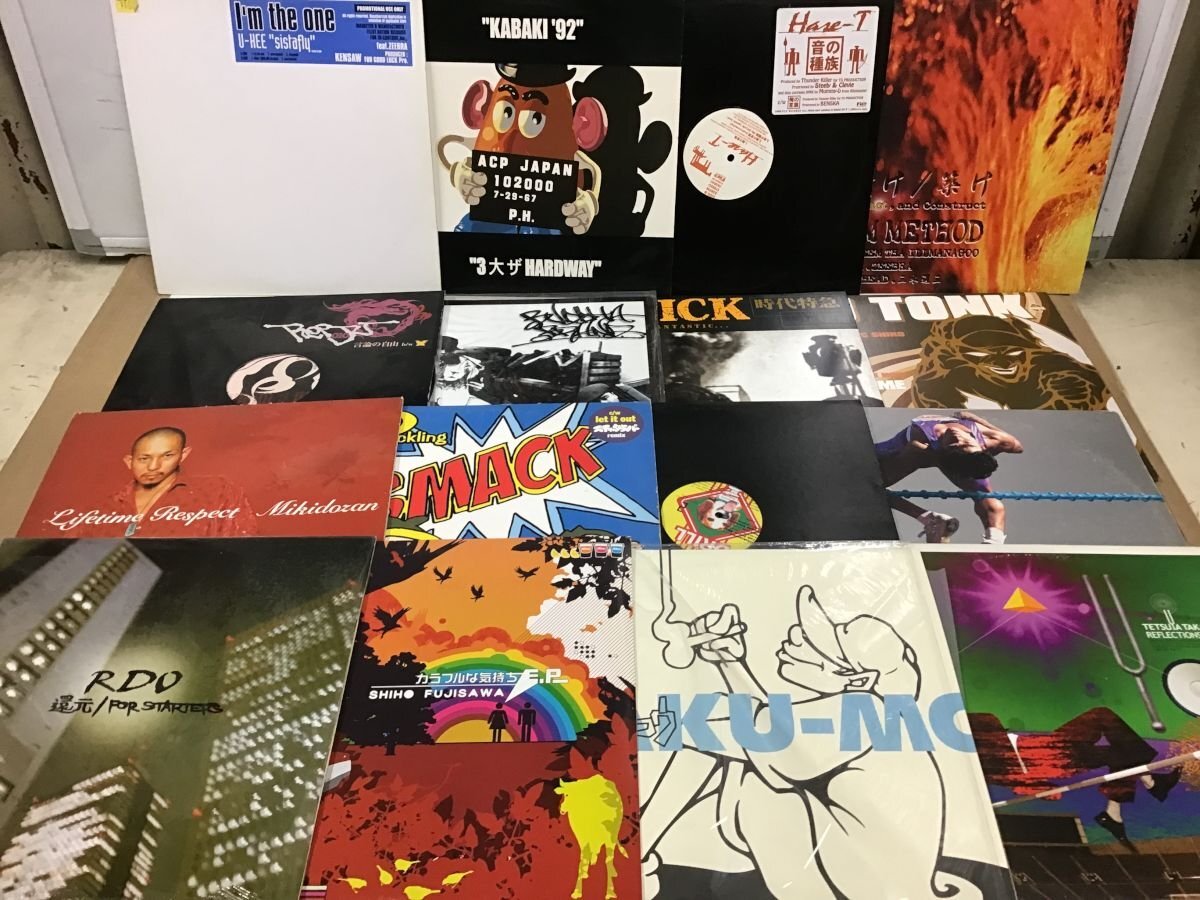 12inch 日本語ラップ FLICK 時代特急 / DJ DECKSTREAM 他 レコード まとめ 48点セット [4336SH]の画像2