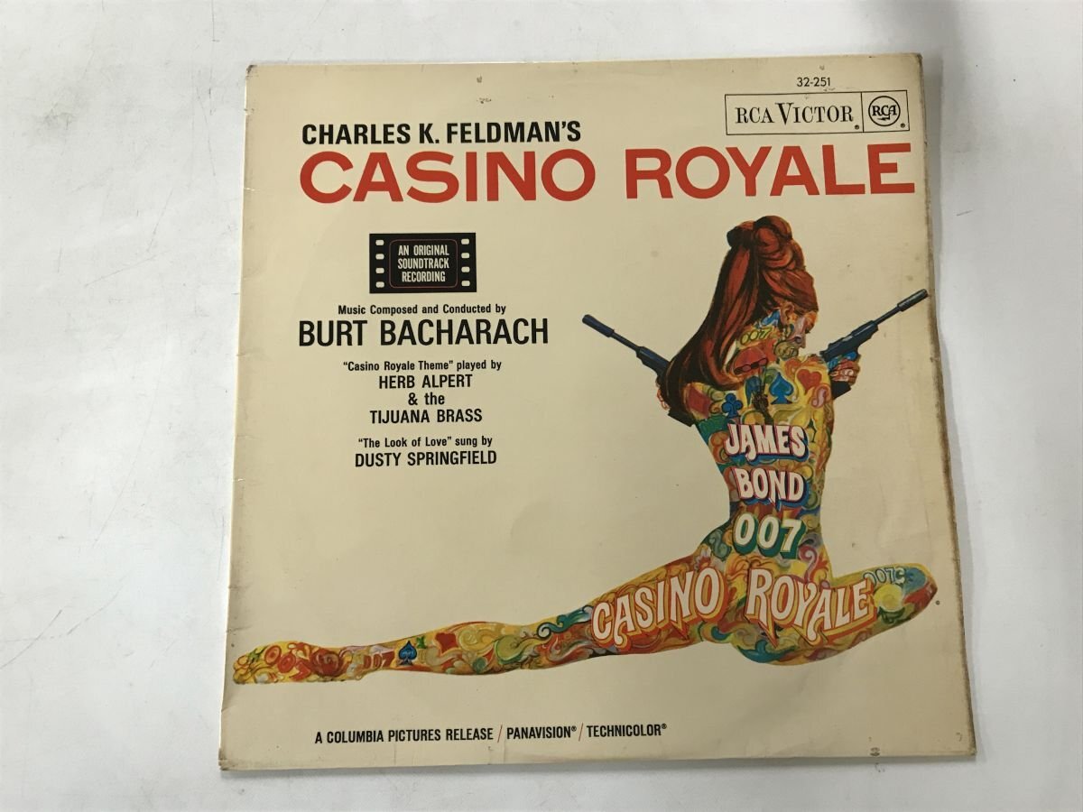 LP / BURT BACHARACH / CASINO ROYALE OST / US盤 [6995RR]の画像1