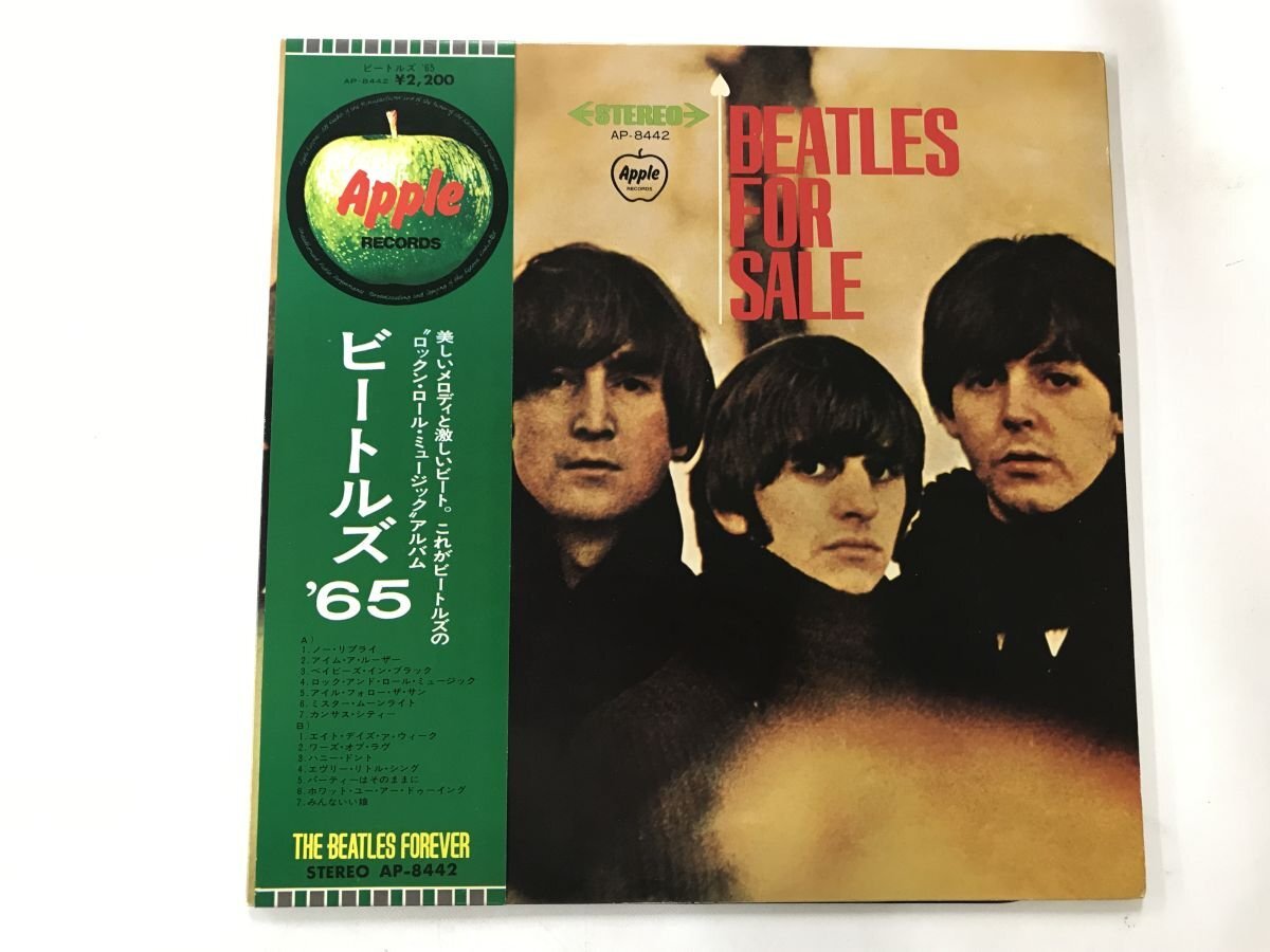 LP / THE BEATLES / BEATLES FOR SALE / 帯付 [6986RR]_画像1