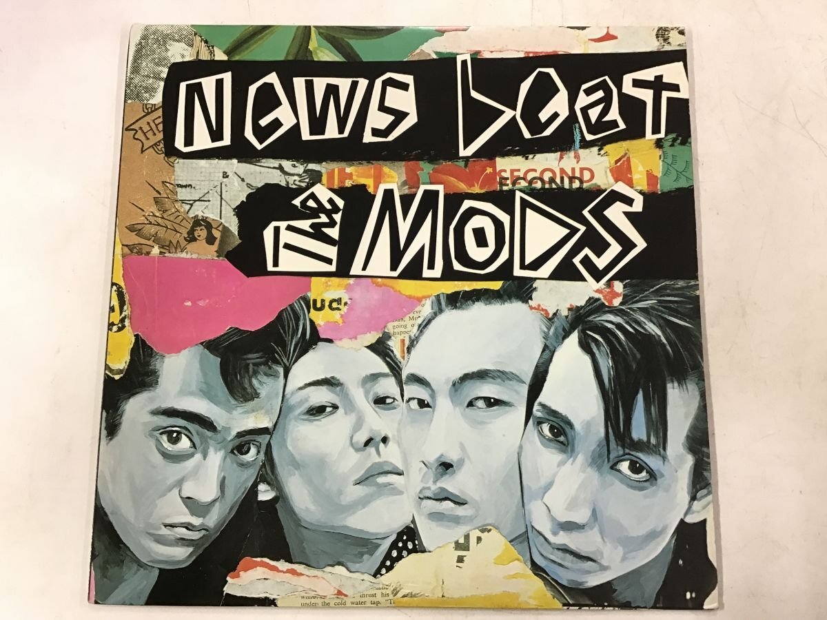 LP / THE MODS / NEWS BEAT [7087RR]の画像1