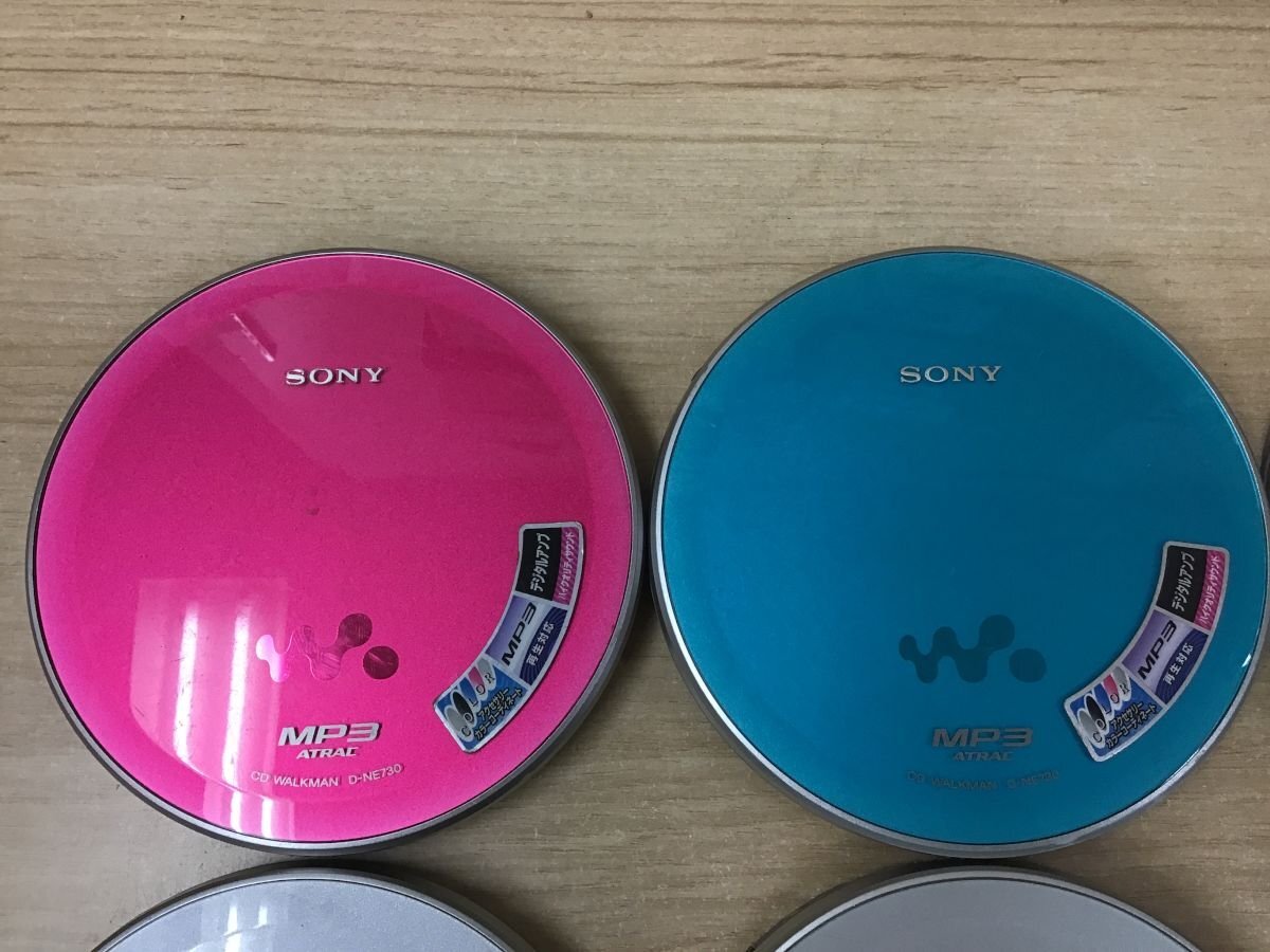 SONY D-NE730 ソニー CDウォークマン WALKMAN CDプレーヤー MP3対応 6点セット◆ジャンク品 [3956W]の画像2