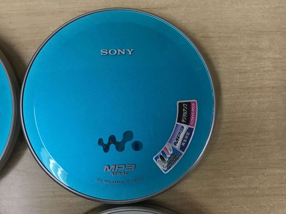 SONY D-NE730 ソニー CDウォークマン WALKMAN CDプレーヤー MP3対応 6点セット◆ジャンク品 [3956W]