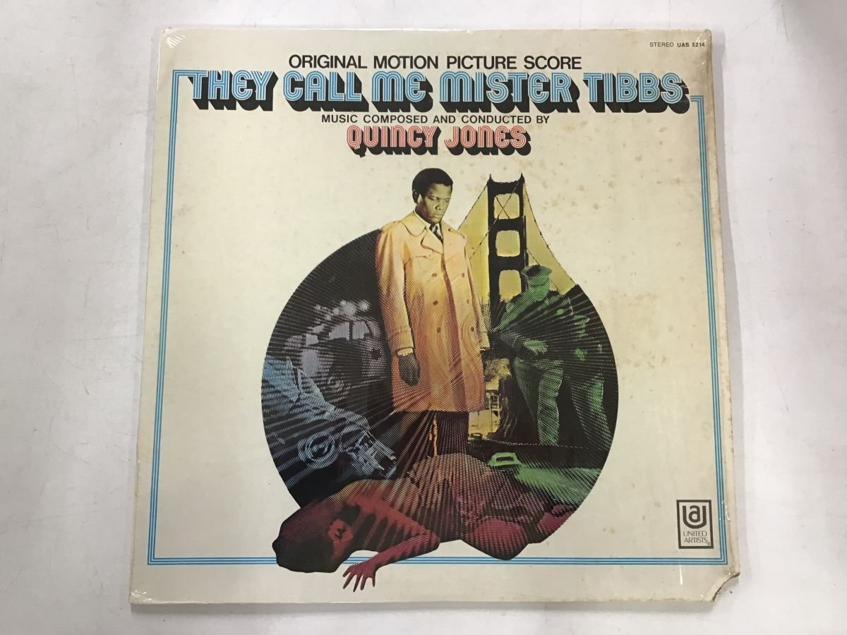 LP / QUINCY JONES / 続・夜の大捜査線/THEY CALL ME MISTER TIBBS / US盤/シュリンク [7418RR]の画像1