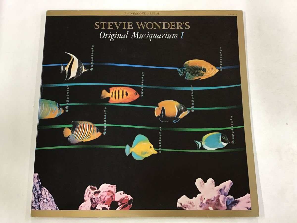 美品 LP / STEVIE WONDER / ORIGINAL MUSIQUARIUM [7262RR]の画像1