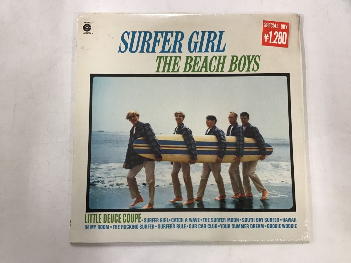 LP / THE BEACH BOYS / SURFER GIRL / US盤/シュリンク [7421RR]の画像1