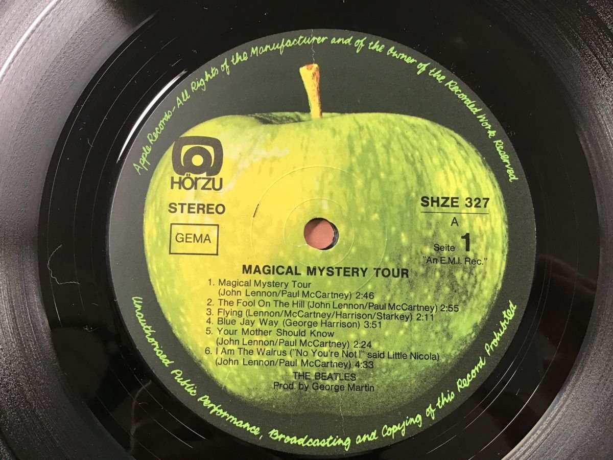 LP / THE BEATLES / MAGICAL MYSTERY TOUR / 独盤 [7700RR]の画像3