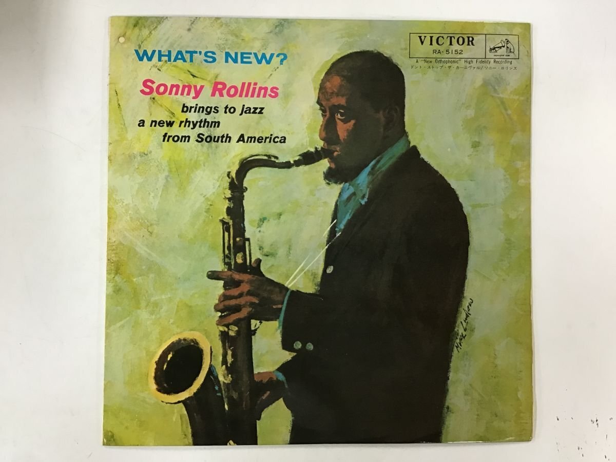 LP / SONNY ROLLINS / WHAT S NEW? / ペラジャケ [7873RR]の画像1