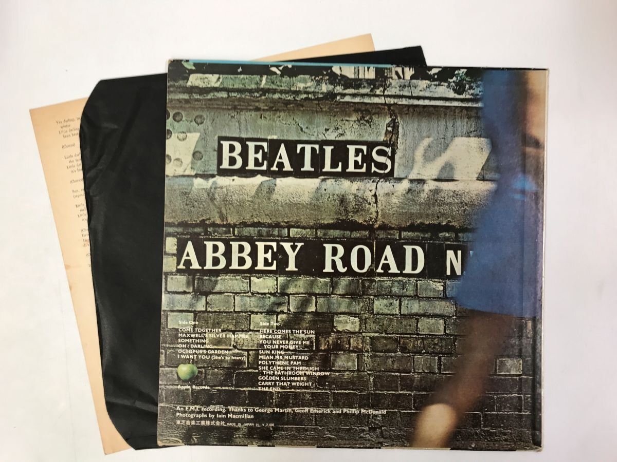 LP / THE BEATLES / ABBEY ROAD [7737RR]の画像2