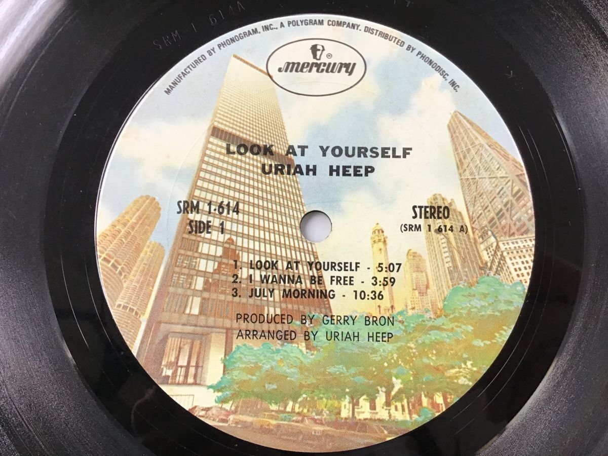 LP / URIAH HEEP / LOOK AT YOURSELF / US盤 [7694RR]_画像3