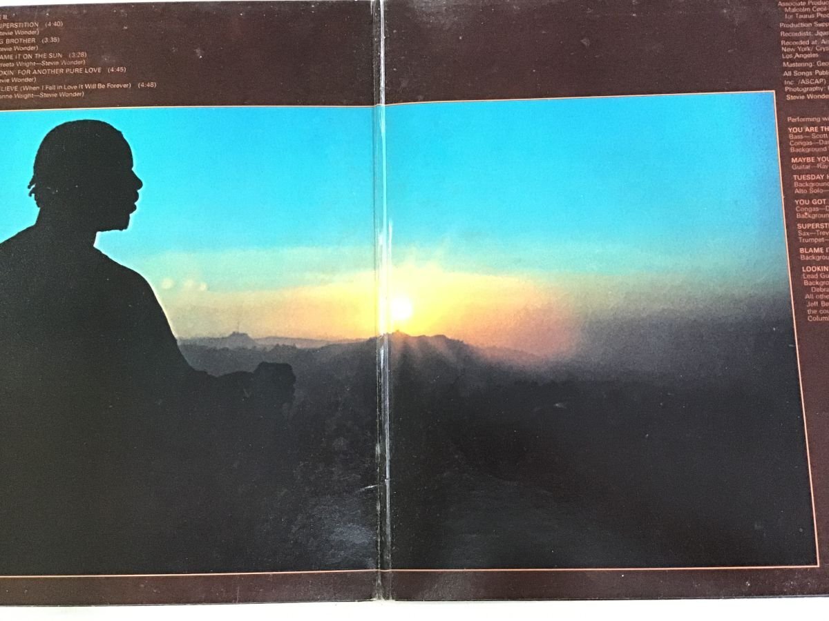 LP / STEVIE WONDER / TALKING BOOK / US盤 [7586RR]_画像2