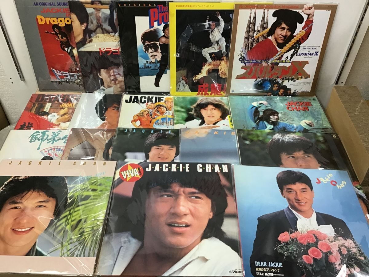 LP ジャッキーチェン カンフー/香港 OST サントラ 映画音楽 レコード まとめ 帯付含 18点セット [1507ST]の画像1