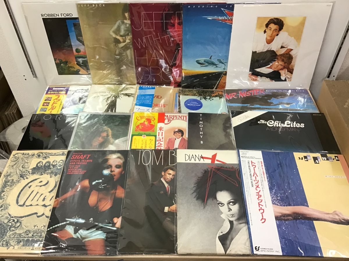 LP ジェフベック 洋楽 ROCK POPS ロック ポップス レコード まとめ 帯付含 40点セット [1496ST]_画像2