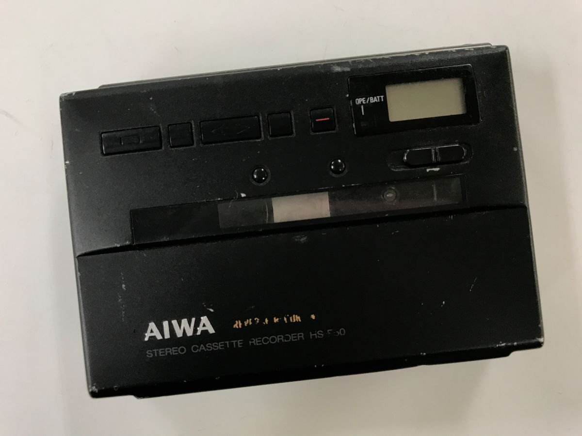AIWA HS-F50 カセットレコーダー カセットコーダー◆ジャンク品 [4139W]の画像1