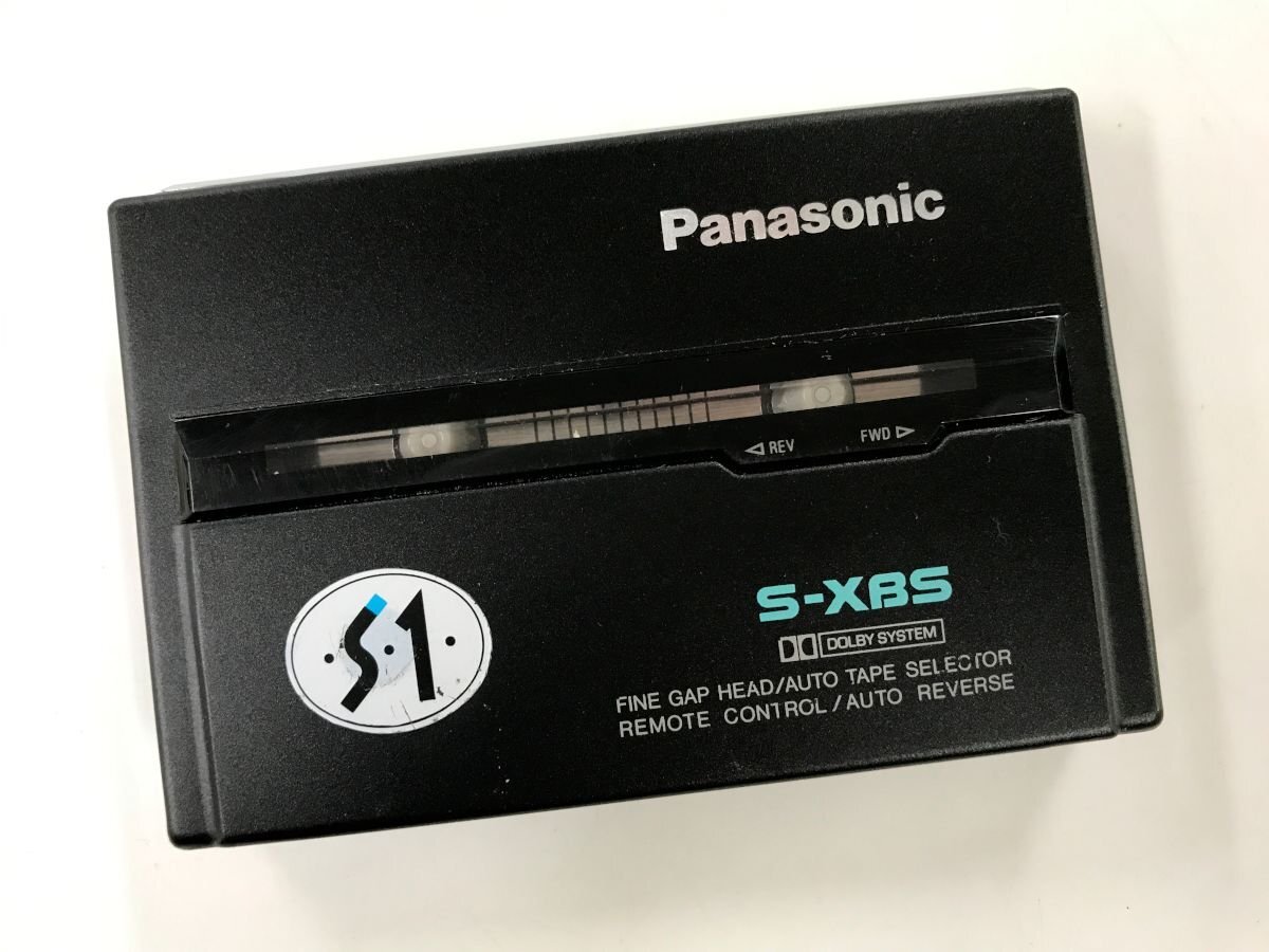 Panasonic RQ-S1 ポータブルカセットプレーヤー◆ジャンク品 [4129W]_画像1