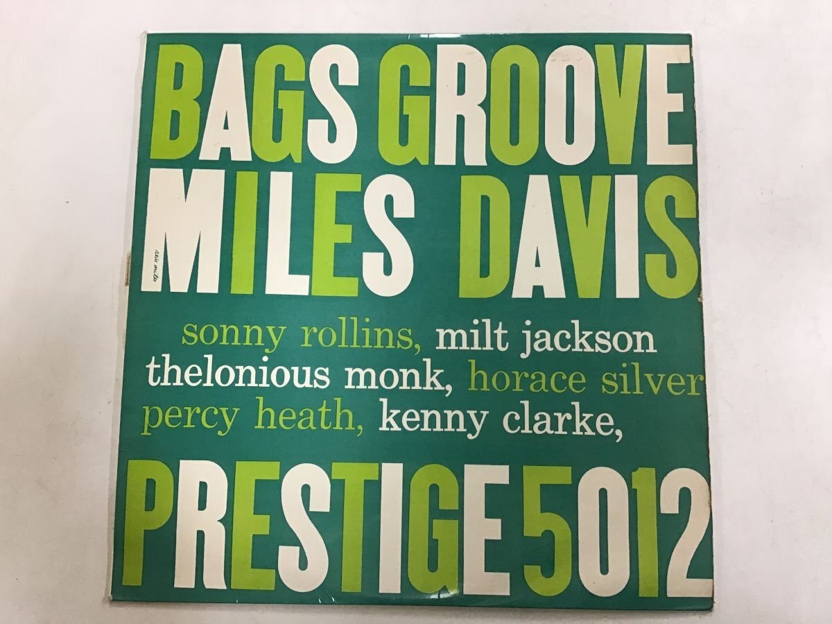 LP / MILES DAVIS / BAG'S GROOVE [8131RR]の画像1