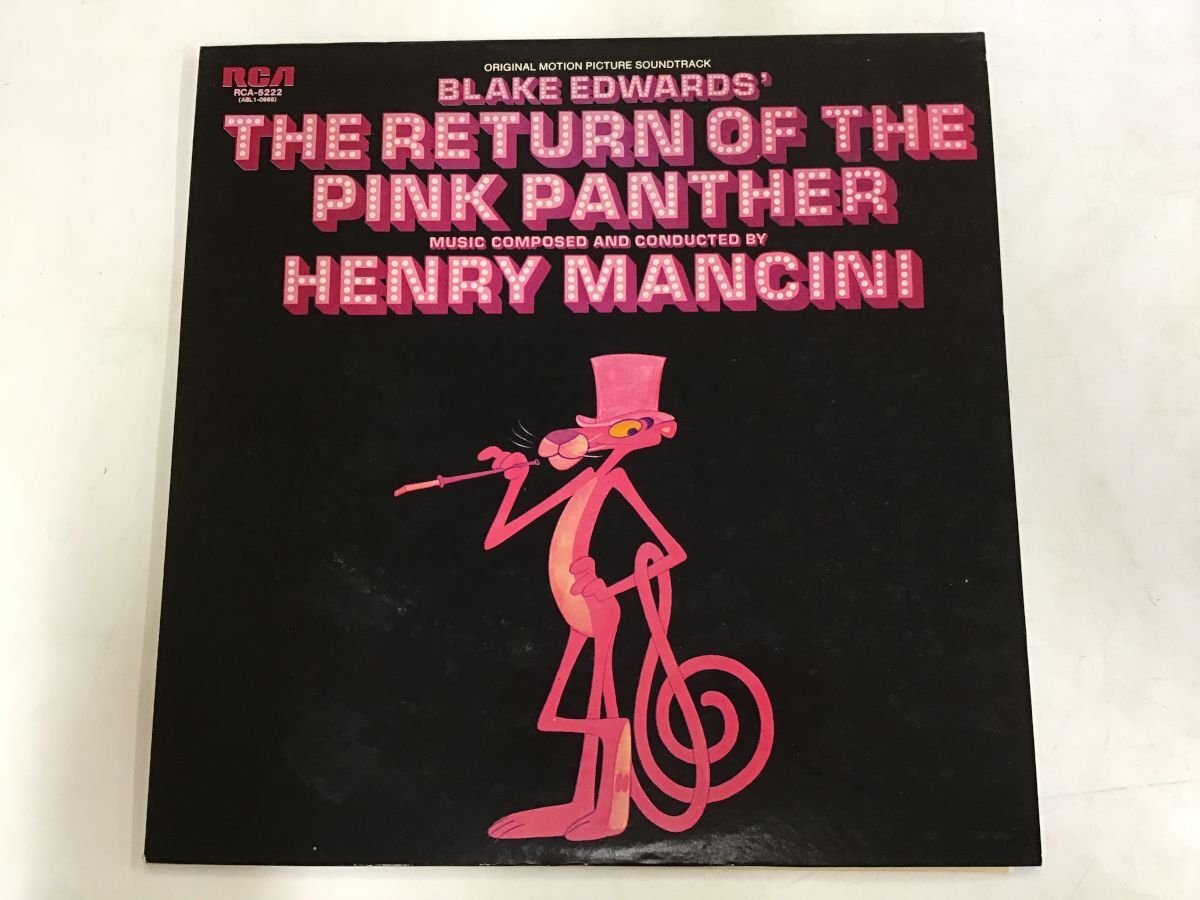 LP / HENRY MANCINI / ピンク・パンサー2 [7916RR]の画像1