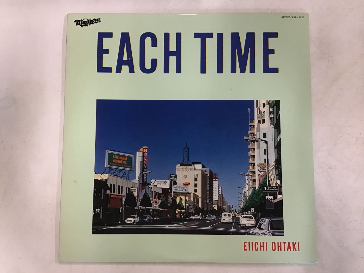 美品 LP / 大滝詠一 / EACH TIME [7658RR]_画像1