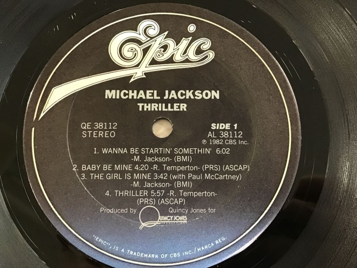 LP / MICHAEL JACKSON / THRILLER / US盤 [8163RR]_画像3