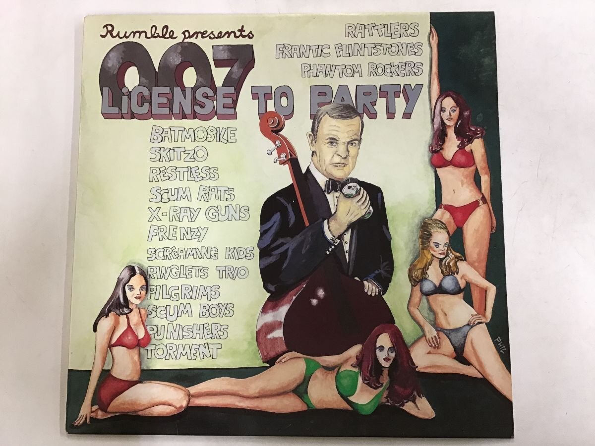 LP / OST(TOM DOOLEY/JOSEPHINE) / 007-LICENSE TO PARTY / 独盤 [8180RR]_画像1