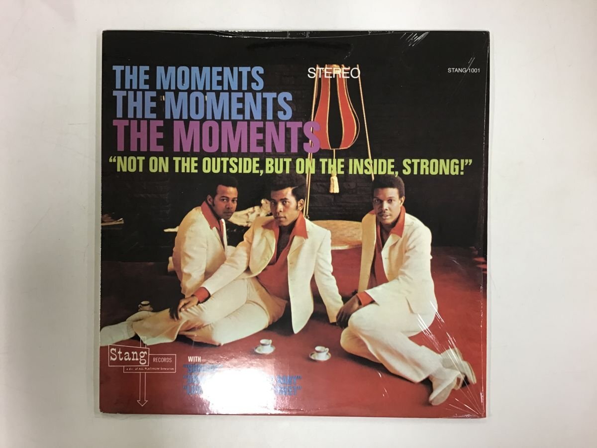 美品 LP / THE MOMENTS / NOT ON THE OUTSIDE / US盤/シュリンク [8416RR]