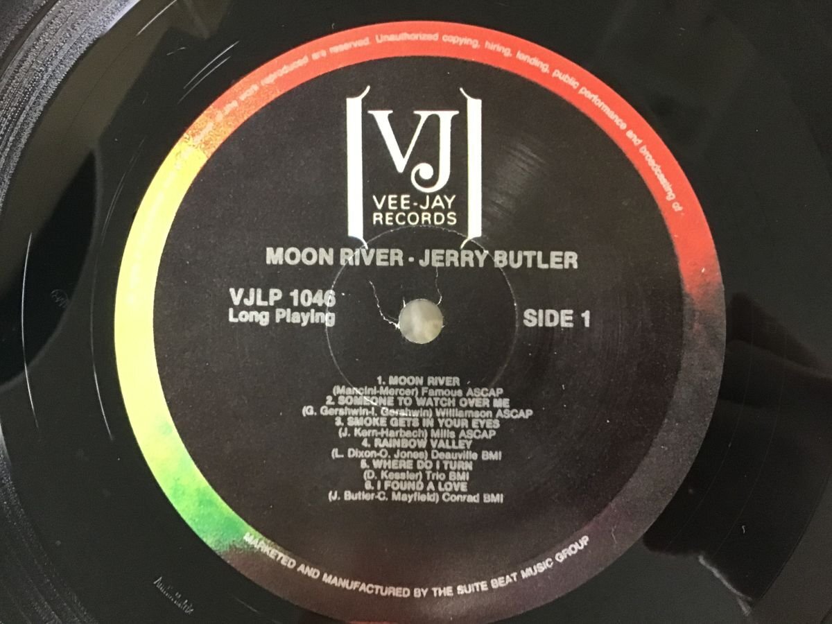 LP / JERRY BUTLER / MOON RIVER / US盤 [8348RR]の画像3