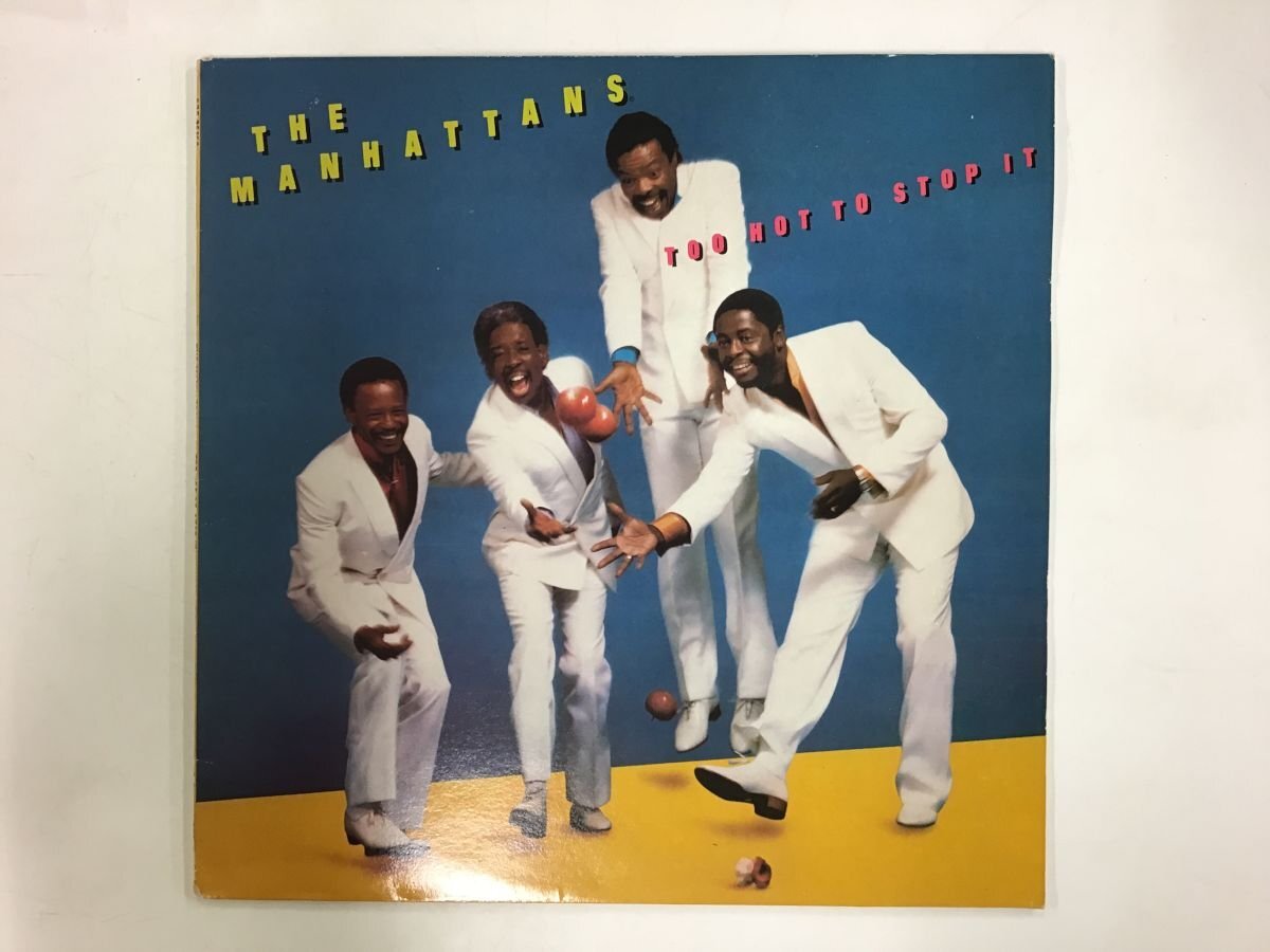 LP / THE MANHATTANS / TOO HOT TO STOP IT / UK盤 [8394RR]_画像1