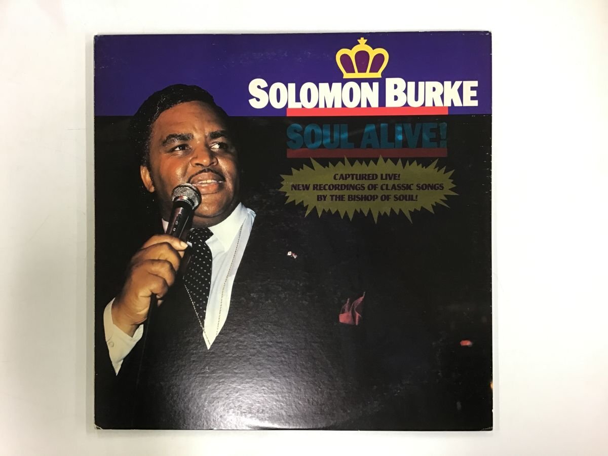 LP / SLOMON BURKE / SOUL ALIVE [8414RR]_画像1