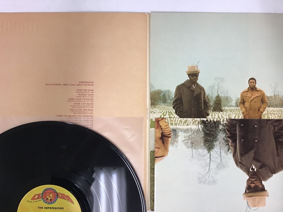 LP / THE IMPRESSIONS / ザ インプレッションズ / US盤 [8373RR]の画像2