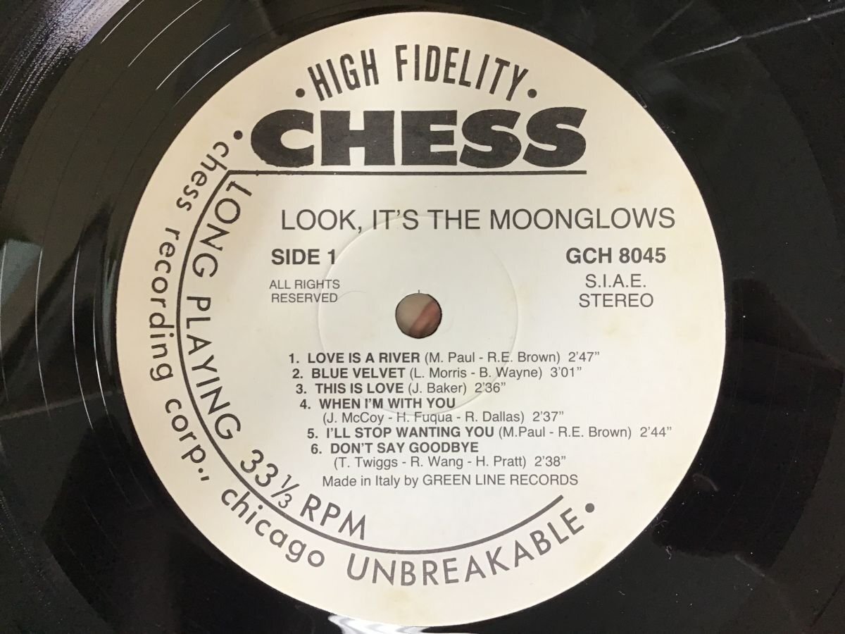 LP / THE MOONGLOWS / LOOK IT S THE MOONGLOWS / US盤 [8324RR]の画像3