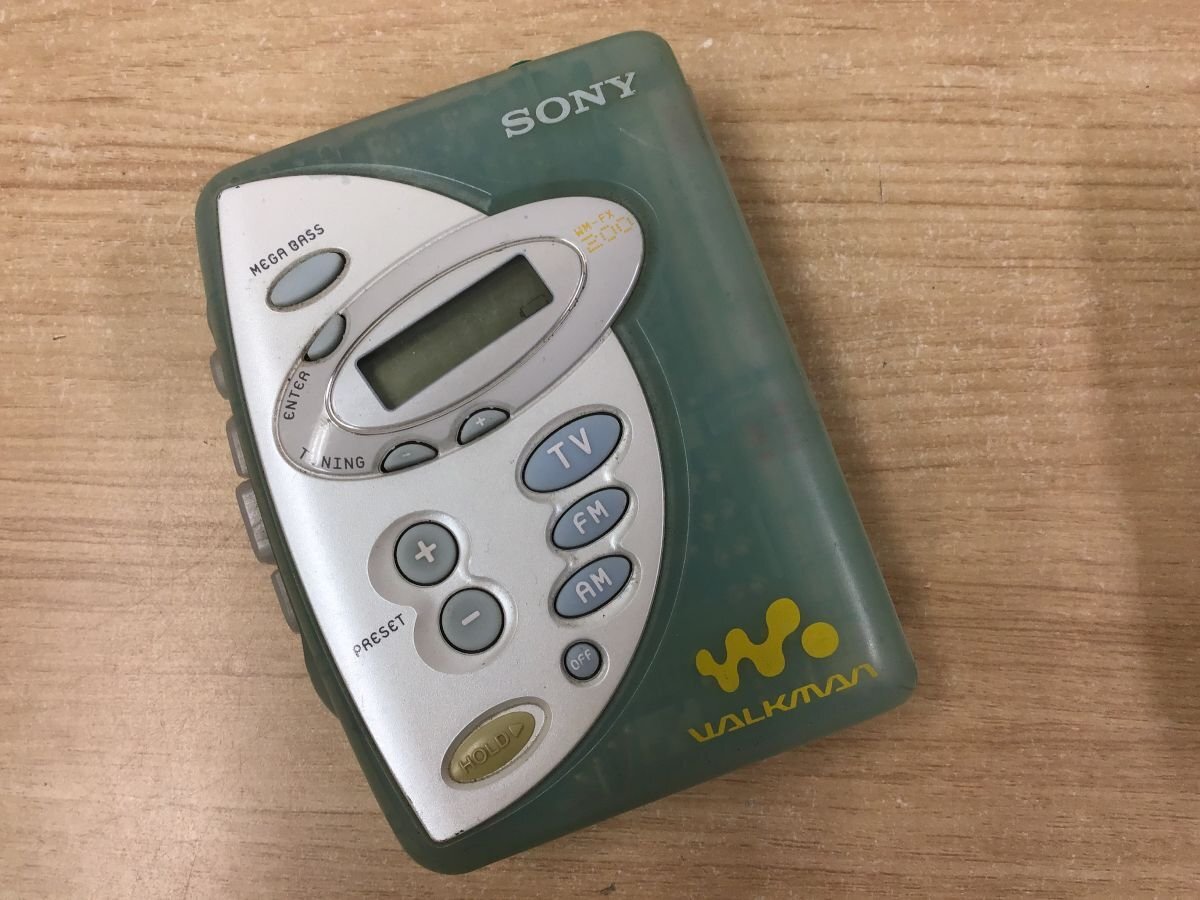 SONY WM-FX40 WM-FX200 他 ソニー カセットプレーヤー WALKMAN カセットプレーヤー ウォークマン 4点セット◆ジャンク品 [3983W]の画像4