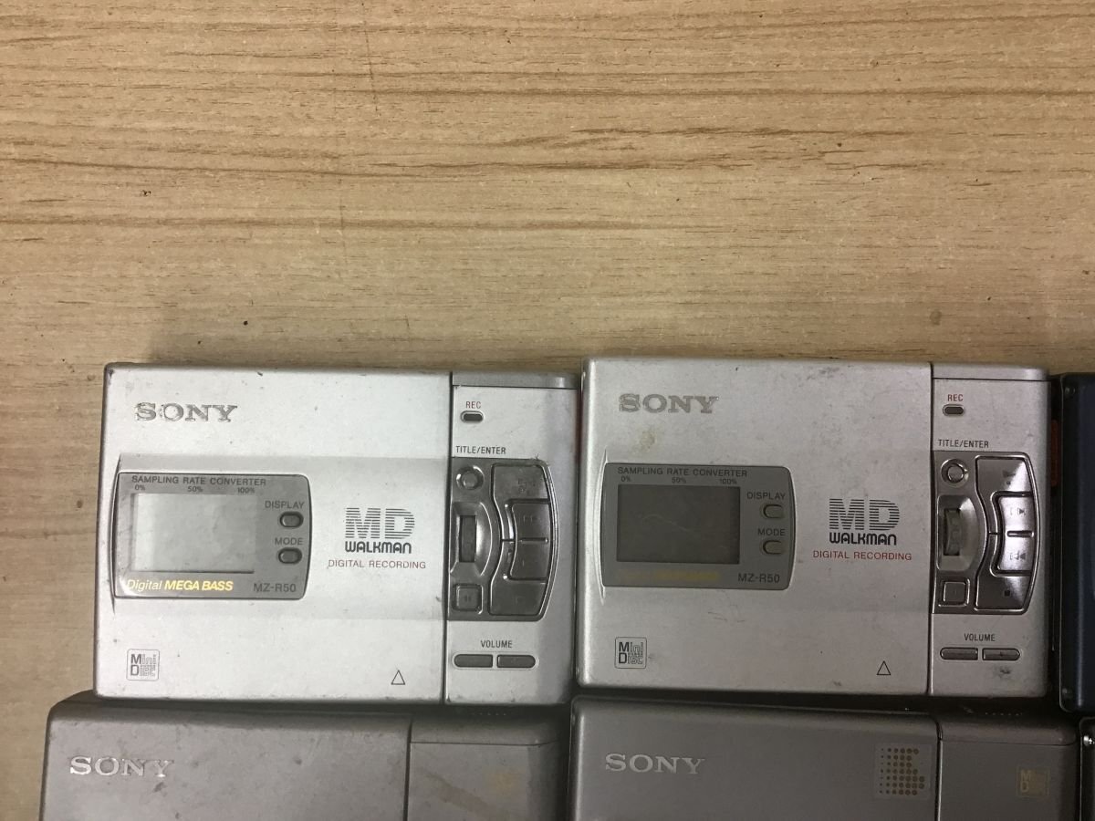 SONY MZ-R30 MZ-R50 Sony MD плеер WALKMAN MD плеер MD Walkman 6 позиций комплект * утиль [4093W]