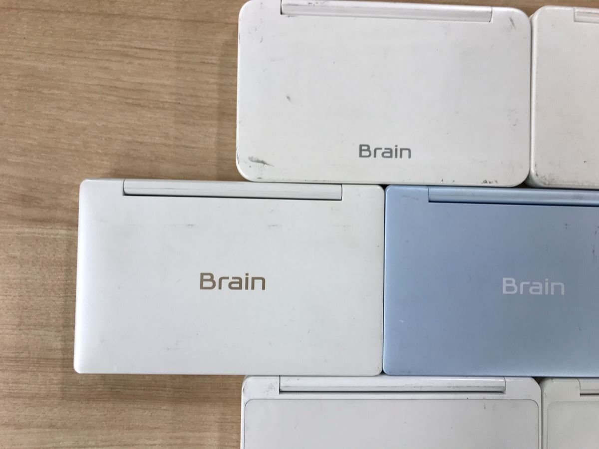 SHARP PW-SH6 PW-SB3 他 電子辞書 シャープ Brain 10点セット◆ジャンク品 [4185W]の画像2