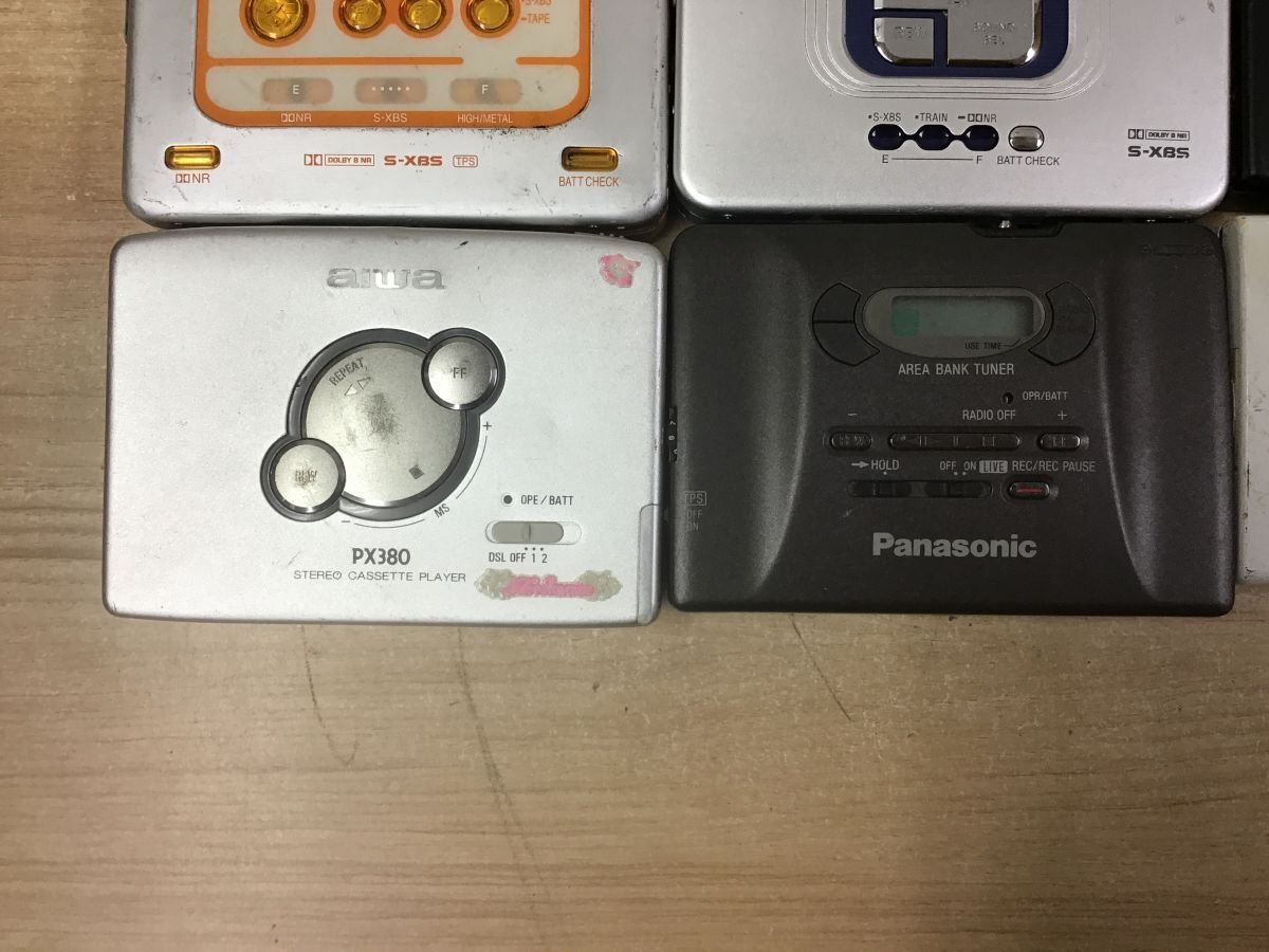 Panasonic RQ-S70 RQ-SX52 他 パナソニック カセットレコーダー カセットコーダー 9点セット◆ジャンク品 [4103W]の画像4